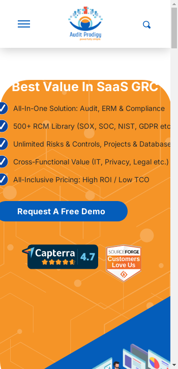 auditprodigy.com mobile screenshot b2b website scoring