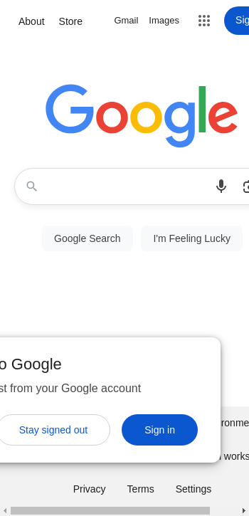 google.com mobile screenshot b2b website scoring