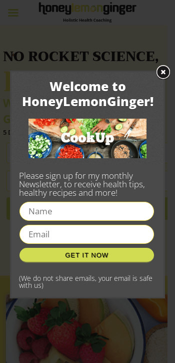 honeylemonginger.com mobile screenshot b2b website scoring