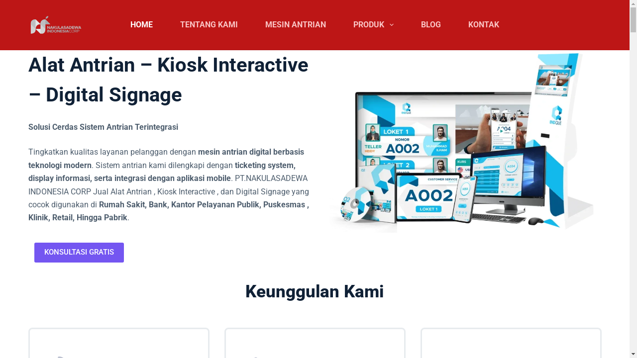 nakulasadewa.com desktop screenshot b2b webiste scoring