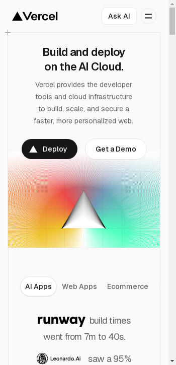 vercel.app mobile screenshot b2b website scoring